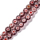 Handmade Millefiori Lampwork Beads Strands&nbsp;LAMP-G164-11J-1