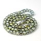 Electorplated Glass Beads&nbsp;EGLA-E006-3M-2