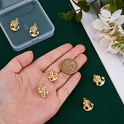 6Pcs Alloy Lapel Pin Backs&nbsp;JEWB-DC0001-23G