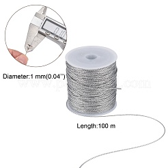 1mm Jewelry Braided Thread Metallic Threads&nbsp;MCOR-S002-02