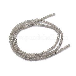 Natural Ice Obsidian Beads Strands&nbsp;G-E411-35-2mm