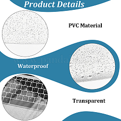 PVC Transparent Book Covers&nbsp;DIY-GF0013-24B