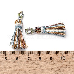 ポリエステルタッセルペンダント  ペルー  36~36.5x6~7mm  穴：3x5mm&nbsp;FIND-D302-01H