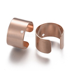 304 Stainless Steel Ear Cuff Findings&nbsp;STAS-P249-18RG