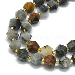 Natural Eagle Eye Stone Beads Strand&nbsp;G-I376-A17-01
