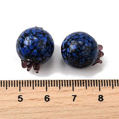 Handmade Lampwork Bumpy Beads&nbsp;LAMP-V002-01B