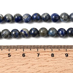 Natural Lapis Lazuli Beads Strands&nbsp;LS-G-A163-07-6mm