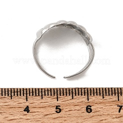 304 Stainless Steel Cuff Open Rings&nbsp;LS-STAS-H259-05P
