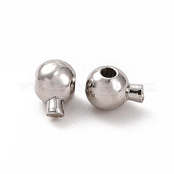 Rack Plating Brass Crimp Beads&nbsp;KK-F826-04P