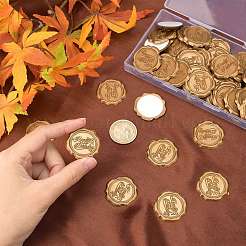 60Pcs Adhesive Wax Seal Stickers&nbsp;DIY-CP0006-30-07