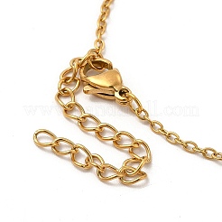 Crystal Rhinestone Star Dangle Hoop Earring & Moon Pendant Nacklace&nbsp;SJEW-P002-07G