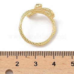 Brass Cuff Rings&nbsp;RJEW-Z101-03G