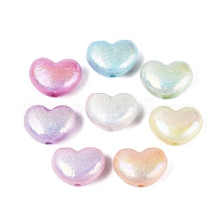 Luminous Opaque UV Plating Acrylic Beads&nbsp;OACR-Q204-21