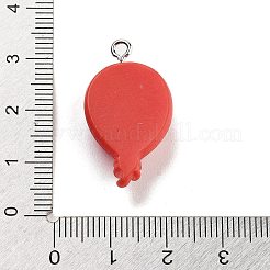 Christmas Theme Opaque Resin Pendants&nbsp;RESI-F054-B03