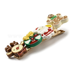 Chistmas Theme Resin Alligator Hair Clips&nbsp;PHAR-F018-03B
