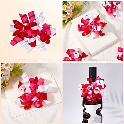 8Pcs Polyester Ribbon Bows&nbsp;DJEW-SP0001-05A