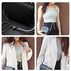 2Pcs 2 Styles PU Leather Chain Bag Handles&nbsp;AJEW-AR0002-02B