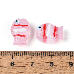 Transparent Glass and Enamel Beads Strands&nbsp;GLAA-T034-01A