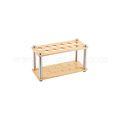 Bamboo Laboratory Test Tube Rack&nbsp;DIY-WH0570-22A