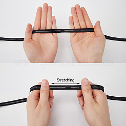 20 Yards Flat Polyester Non-slip Elastic Cord&nbsp;OCOR-GF0003-79B