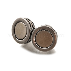 304 Stainless Steel Magnetic Clasps&nbsp;STAS-R140-21AS