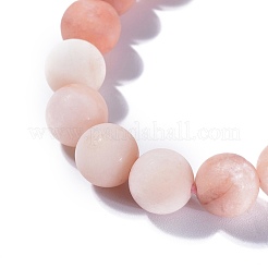 Natural Jade Beads Stretch Bracelets&nbsp;BJEW-JB04173-18