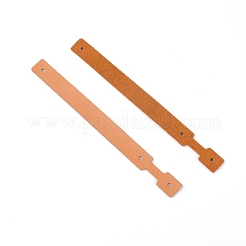 Cowhide Leather Keychain&nbsp;KEYC-WH0018-39D