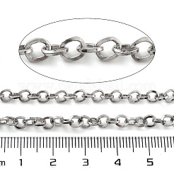 Tarnish Resistant Vacuum Plating 304 Stainless Steel Rolo Chains&nbsp;CHS-H026-08B-P