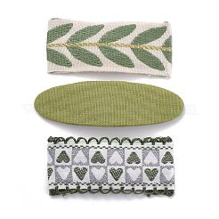 Cloth Snap Hair Clips Set&nbsp;PHAR-D010-01B