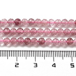 Natural Strawberry Quartz Beads Strands&nbsp;G-G140-A03-03