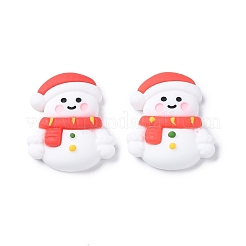 Christmas Theme Opaque Resin Cabochons&nbsp;RESI-F042-01H