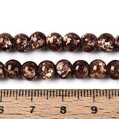 Baking Paint Glass Beads Strands&nbsp;X-DGLA-N016-6mm-05