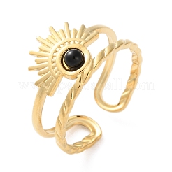 Natural & Synthetic Gemstone Finger Rings&nbsp;RJEW-Q004-03G