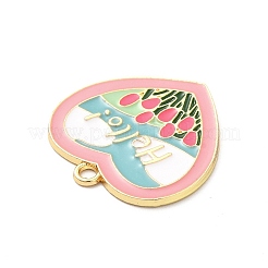 Alloy Enamel Pendants&nbsp;ENAM-E004-07G