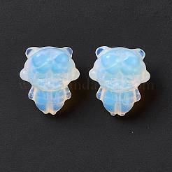 オパールビーズ  羊  17.5~18x15x11.5~12mm  穴：1.2mm&nbsp;G-E006-01