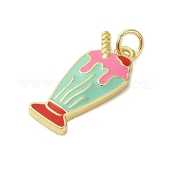 Rack Plating Brass Enamel Pendants&nbsp;KK-S372-03B-02