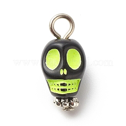 Skull Acrylic Pendants&nbsp;PALLOY-JF01757-01