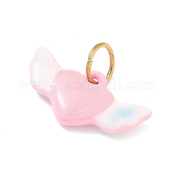 304 Stainless Steel Enamel Pendants&nbsp;SA-CBA08A6-03G
