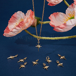 12Pcs Brass Pendants&nbsp;KK-BBC0028-80G