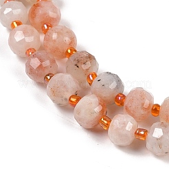 Natural Sunstone Beads Strands&nbsp;G-H057-A19-01