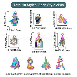 20Pcs 10 Style Alloy Pendants&nbsp;FIND-CN0001-41