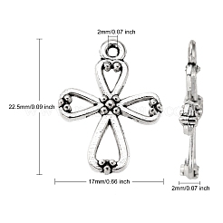 Tibetan Style Alloy Pendants&nbsp;X-LF1364Y