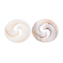 Natural Freshwater Shell Cabochons&nbsp;SHEL-S276-157