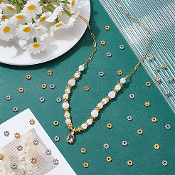 600Pcs 2 Colors Alloy Spacer Beads&nbsp;FIND-UN0010-57