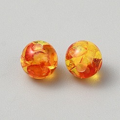 Resin Imitation Amber Beads&nbsp;RESI-TAC0022-15