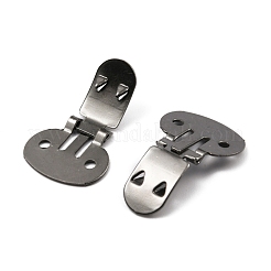 Iron Flat Blank Shoe Clips&nbsp;IFIN-WH0072-01A-B