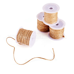 4 Rolls 4 Styles Jute Cord&nbsp;OCOR-TA0002-88