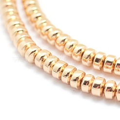 Electroplate Non-magnetic Synthetic Hematite Beads Strands&nbsp;G-L485-04A-LG