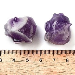 Natural Amethyst Carved Figurines&nbsp;DJEW-L023-C04