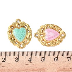 304 Stainless Steel Enamel Pendants&nbsp;STAS-I346-61G